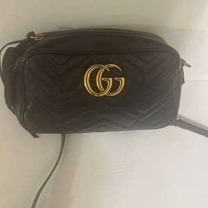 Gucci almost new GG Marmont Small Matelasse Leather Crossbody